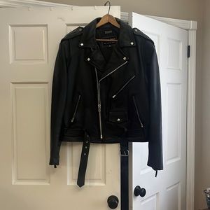 Wilson’s vintage thinsulate leather motorcycle jacket